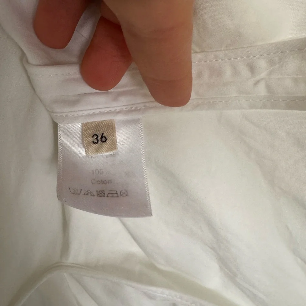 Celine White Blouse - Picture 7 of 9